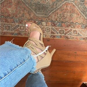 Tan High Heels